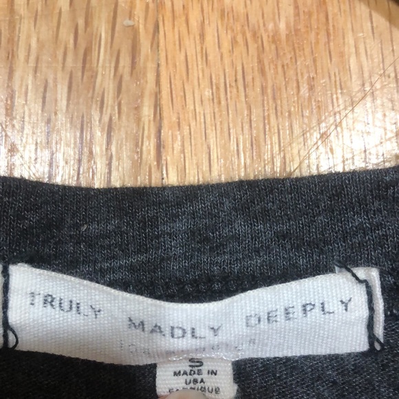 Dark Grey longhorn cropped tank top - Picture 3 of 8